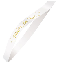 Mum To Be Satin Sash