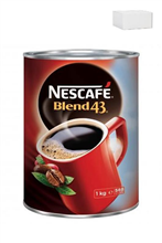 Nescafe Blend 43 Tin 1kg 6Carton