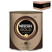 Nescafe Gold Tin 400G 6Ctn 