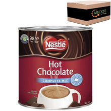 Nestle Hot Choc Complete Mix Tin 2Kg 6Ctn