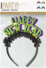 New Years Headbands Neon 4 Pack