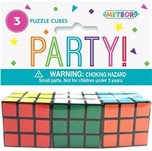 Novelty Puzzle Cubes 3 Pack