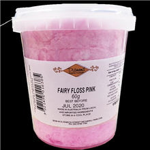 Nut Stop Fairy Floss Pink 60Gm