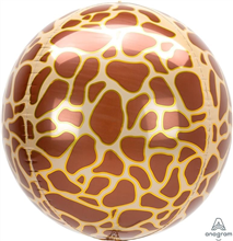 ORBZ ANIMAL PRINT GIRAFFE UNINFLATED
