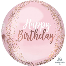 ORBZ BLUSH ORBZ HBDAY UNINFLATED