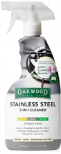 Oakwood Stainless Steel 3In1 Cleaner 500ml