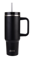 Oasis Insulated Commuter Travel Tumbler Double Wall 12L Black 