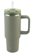 Oasis Insulated Commuter Travel Tumbler Double Wall 12L oLIVE