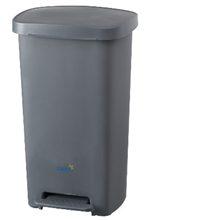 Oates Bin Pedal Grey 50L