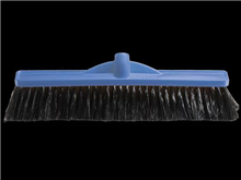 Oates Broom Poly Medium Stiff Blue 450mm
