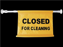 Oates Door Caution Sign 165498