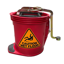 Oates Mop Bucket Contractor Red 15L
