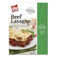On The Menu Beef Lasagne 260g