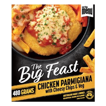 On The Menu The Big Feast Chicken Parmigiana 480g