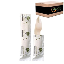 One Tree Wooden Cutlery Combo KFN 400CTN