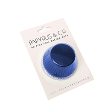 PAPYRUS AND CO FOIL BAKING CUPS NAVY 
