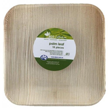 Palm Leaf Plate Square 8 10 Pack