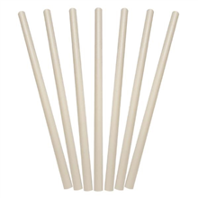 Paper Straws Jumbo White 100PK