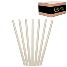 Paper Straws Jumbo White 2500CTN