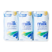 Pauls Long Life Full Cream Milk 200ml 6PK