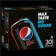 Pepsi Max Can 375ml 30Ctn