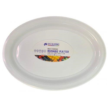 Platter Large Oval White Alp 376537