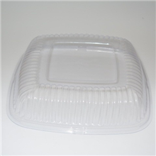Platter Lid Square Clear 12