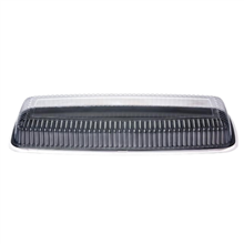 Platter Rectangle Black 22