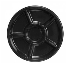 Platter Round Divider Black 15 Rdp15c