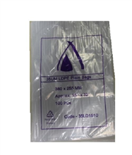 Poly Bag 15x10 380x255mm 35UM 100 Pack