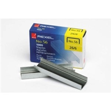 REXEL NO 56 266MM STAPLES BOX 1000