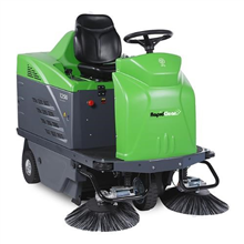 Rapid Clean 1250 Ride On Sweeper