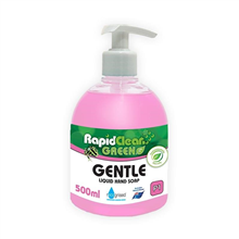 Rapid Clean Gentle Handwash Pink 500ml Pump