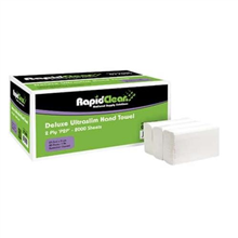 Rapid Clean Hand Towel Deluxe Ultraslim 2000CTN 77095