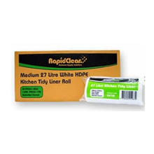 Rapid Clean Kitchen Tidy White 27L 20CTN