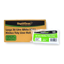 Rapid Clean Kitchen Tidy White 36L 20CTN
