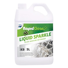 Rapid Clean Liquid Sparkle Glass Wash 5L