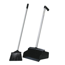 Rapid Clean Lobby Dust Pan Set Black