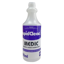 Rapid Clean Medic Spray Bottle 500ml