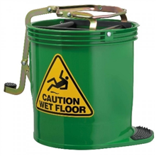 Rapid Clean Mop Bucket Wringer Green 15L