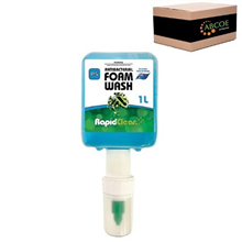 Rapid Clean Pod Foam Antibacterial Wash 1L 6CTN