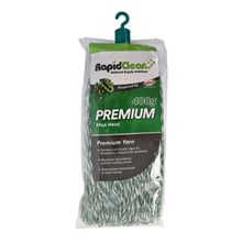 Rapid Clean Premium Mop Head Green 400G