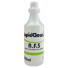 Rapid Clean Rinse Free Sanitiser Spray Bottle 500ml
