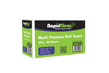 Rapid Clean Roll Towel 80M Each