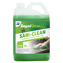 Rapid Clean SaniClean Hand And Surface Sanitiser 5L