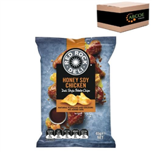 Red Rock Deli Chips Honey Soy Chicken 45g 18CTN