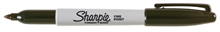 SHARPIE PERMANENT MARKER BULLET POINT FINE 10MM BLACK