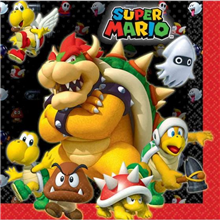 SUPER MARIO BROS LUNCH NAPKIN 16PK