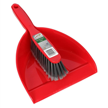 Sabco Dustpan  Bannister Set Red