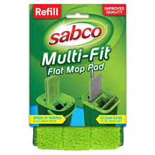 Sabco Flat Mop Pad Refill for 10MCEFMWS